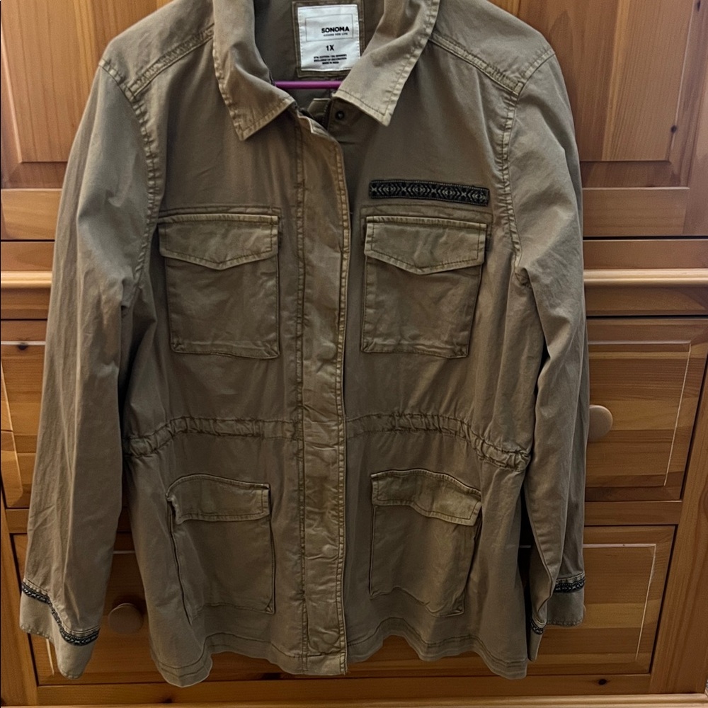Sonoma Women's Utility Jacket in Tan